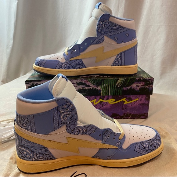 Air Kiy Shoes Air Kiy 85 High Size 1 Sneakers University Blue